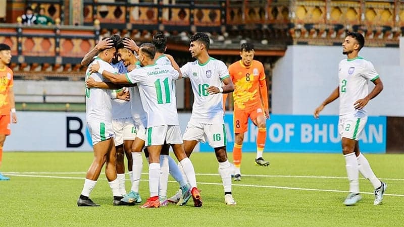 মোরসালিনের গোলে ভুটানের বিপক্ষে জিতল বাংলাদেশ