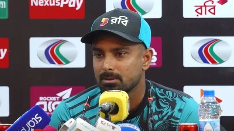 বোর্ড বলেছে, যে দল দেওয়া হয়েছে তা নিয়েই খেলতে হবে: লিটন দাস