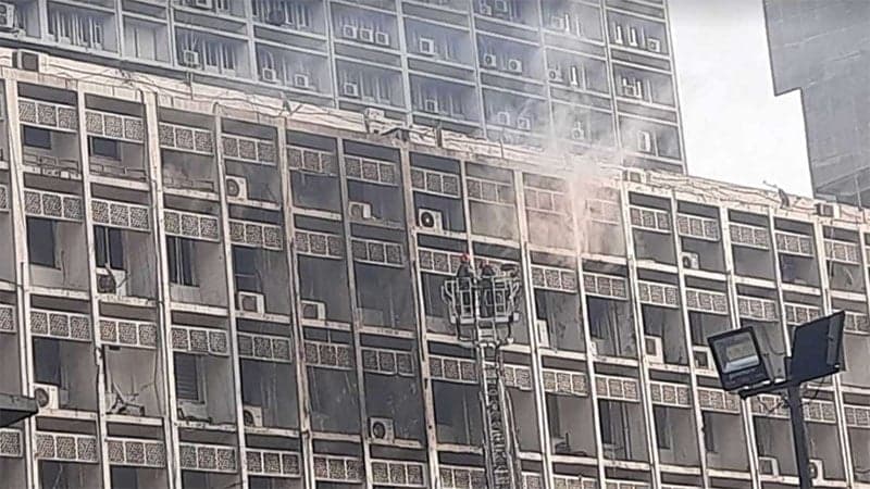 সচিবালয়ের আগুন নিয়ন্ত্রণে, বেশি ক্ষতিগ্রস্ত হয়েছে ৮ ও ৯ তলা