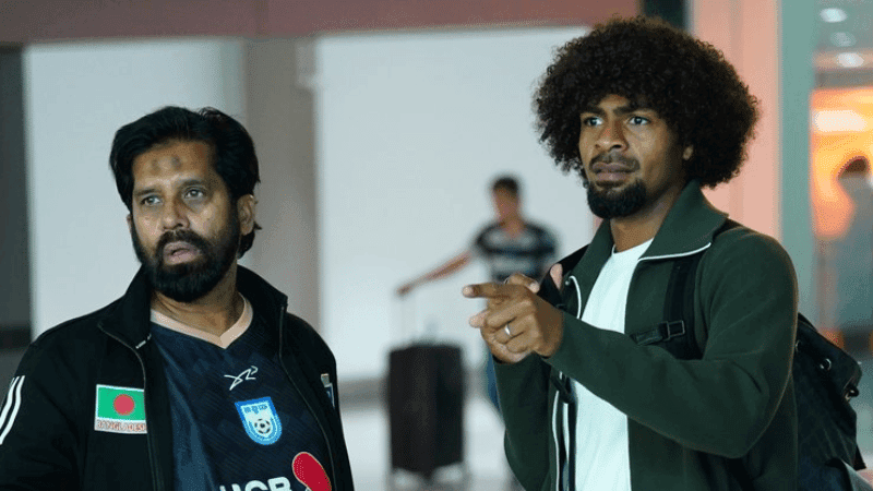 বাংলাদেশ দলে যোগ দিলেন হামজা চৌধুরী