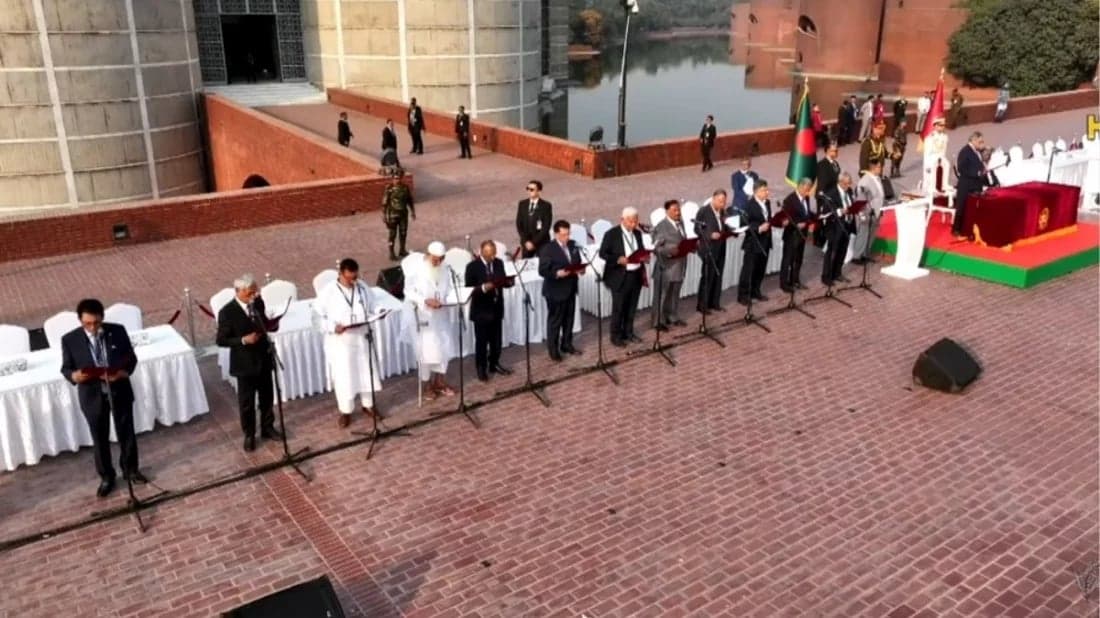 মন্ত্রিপরিষদে ২৫ মন্ত্রী, কে পাচ্ছেন কোন মন্ত্রণালয়