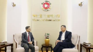 ভারতীয় হাইকমিশনারের সঙ্গে স্বরাষ্ট্রমন্ত্রীর বৈঠক