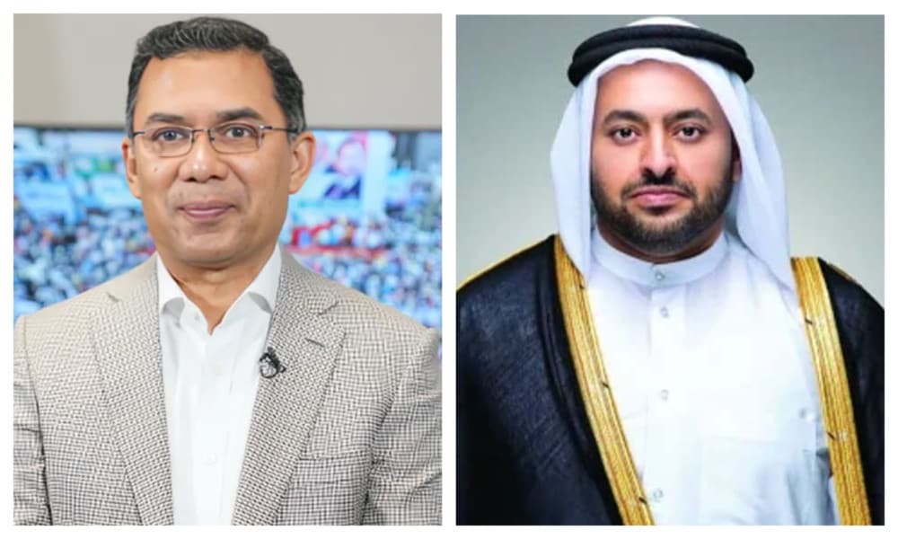 তারেক রহমানের সঙ্গে কাতারের পররাষ্ট্র প্রতিমন্ত্রীর ফোনালাপ