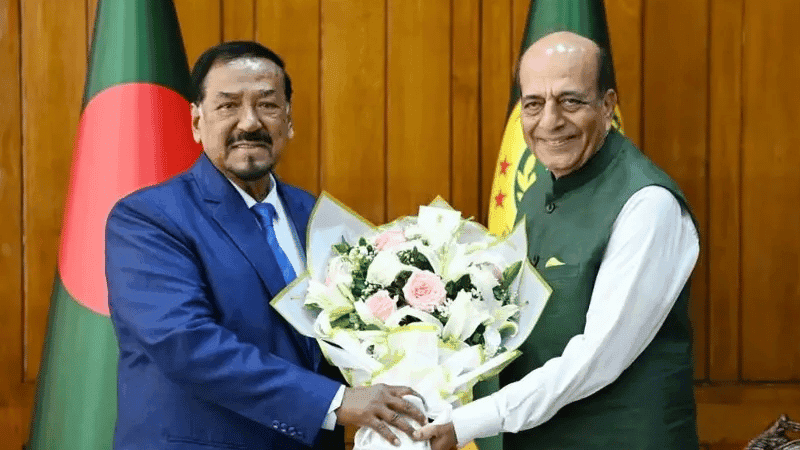স্পিকারের সঙ্গে ভারতের হাইকমিশনারের সাক্ষাৎ