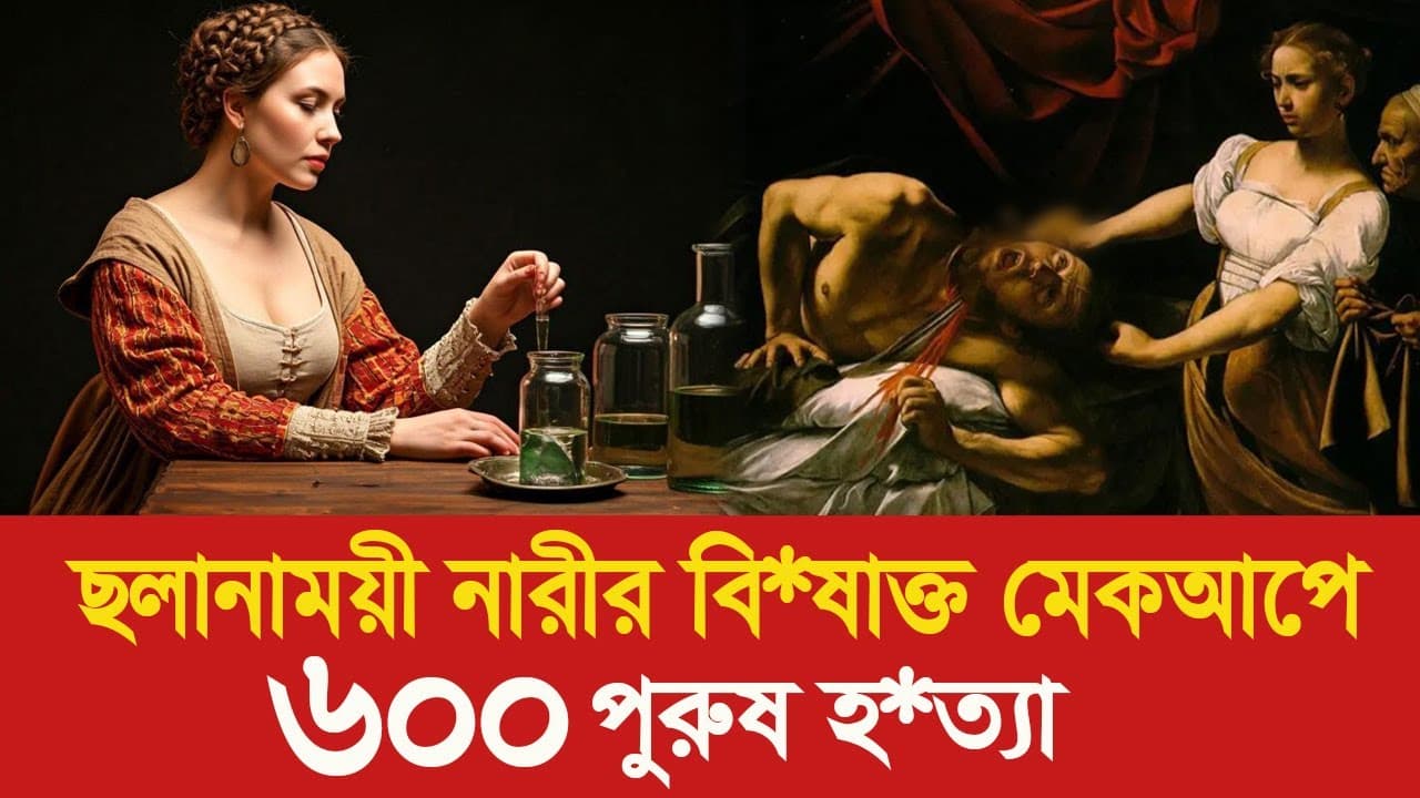 ছ/লানাময়ী নারীর বি/ষা/ক্ত মেকআপে ৬০০ পুরুষ হ/ত্যা