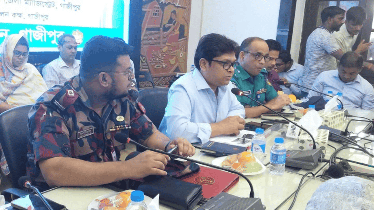 গাজীপুরে সরকারি গাড়িতে অপ্রয়োজনে বাজবে না হর্ন