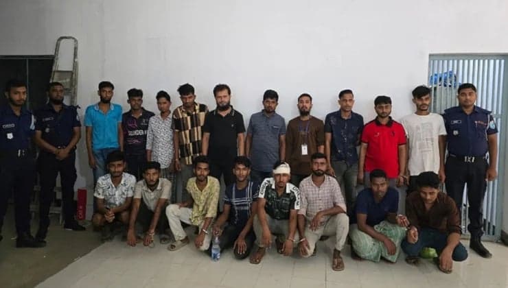 আশুলিয়ায় পোশাক কারখানায় সহিংসতায় উসকানির অভিযোগে  গ্রেপ্তার ১৬