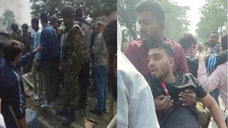 হামলায় সহযোগিতা করেছে স্থানীয়রা, নিরব ছিল পুলিশ:  শিক্ষার্থীদের অভিযোগ