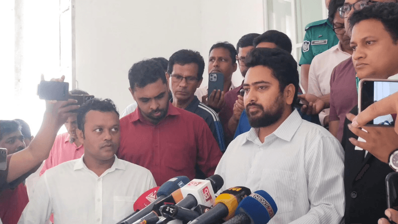 আওয়ামী লীগের ফয়সালা করতে হবে বিচারের মধ্য দিয়েই: নাহিদ