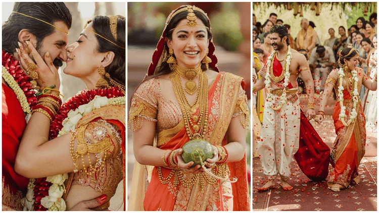 বিয়ের একগুচ্ছ ছবি প্রকাশ করে যা বললেন রাশমিকা-বিজয়