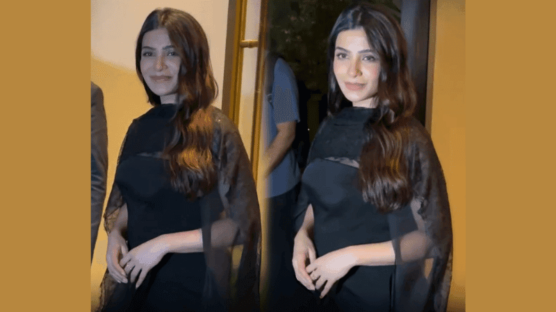 প্রথম সন্তানের অপেক্ষায় সামান্থা, প্রকাশ্যে বেবি বাম্প