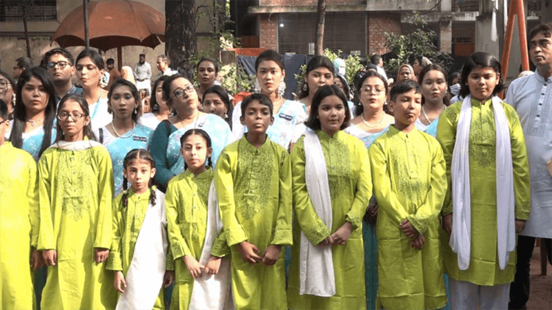 পুরান ঢাকায় ‘শরৎ উৎসব’ আয়োজনে পুলিশের বাধা