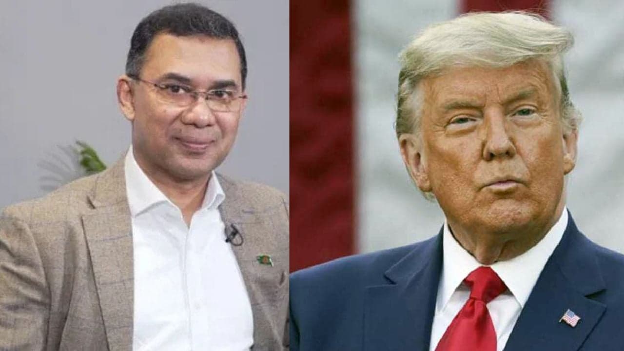 ডোনাল্ড ট্রাম্পকে তারেক রহমানের অভিনন্দন