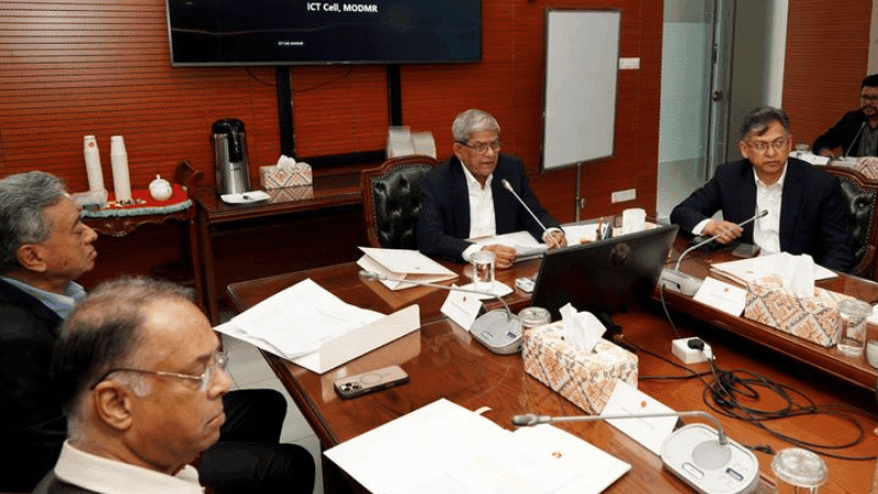 বন্যা মোকাবিলায় সংশ্লিষ্ট সকলকে ঐক্যবদ্ধভাবে কাজের আহ্বান মির্জা ফখরুলের