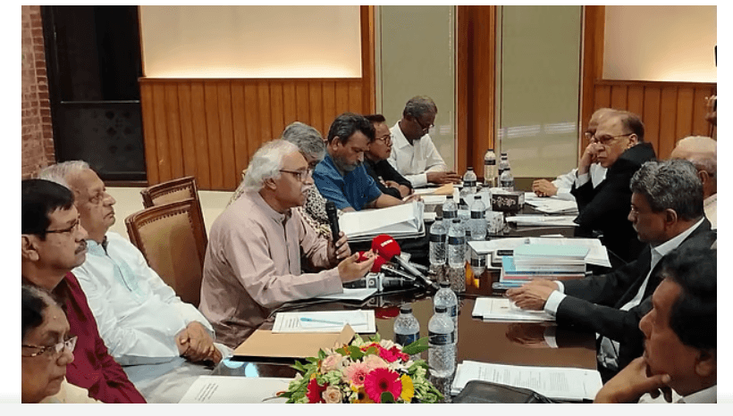 জাতীয় ঐকমত্য কমিশনের বৈঠকে ৩ দলের প্রতীকী ওয়াকআউট