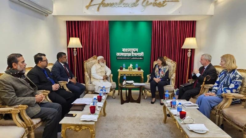 সুষ্ঠু নির্বাচন নিয়ে ইইউ প্রতিনিধিদের কাছে শঙ্কা জানাল জামায়াত