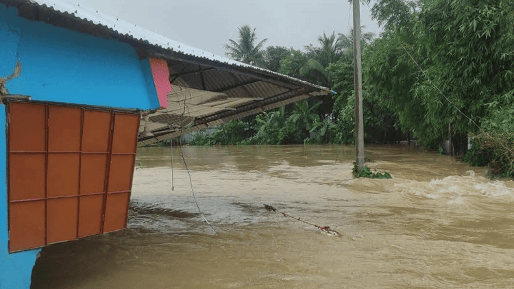 নেত্রকোণার দুই উপজেলায় আকস্মিক বন্যা