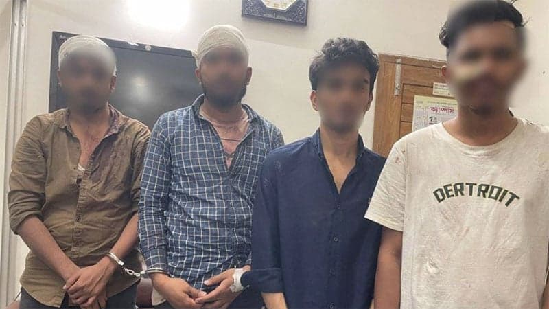 রাজধানীর ধানমন্ডিতে র‍্যাব পরিচয়ে ডাকাতি, গ্রেপ্তার ৬