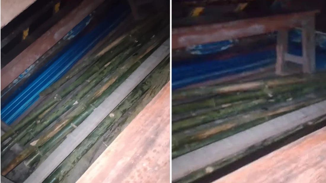 গাইবান্ধা-৩: ভোটকেন্দ্রের পাশে জামায়াত নেতার বাড়ি থেকে ২০০ লাঠি উদ্ধার