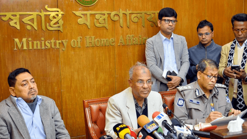 হাদি হত্যাকাণ্ডের চূড়ান্ত চার্জশিট ৭ জানুয়ারি: স্বরাষ্ট্র উপদেষ্টা