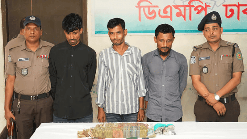 গির্জায় ঢুকে ‘ফাদারের’ হাত–পা বেঁধে লুট, গ্রেপ্তার ৩