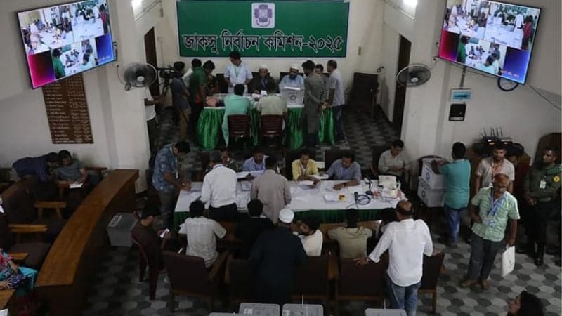 জাকসু নির্বাচন: পাঁচ হলের ফলাফল প্রকাশ 