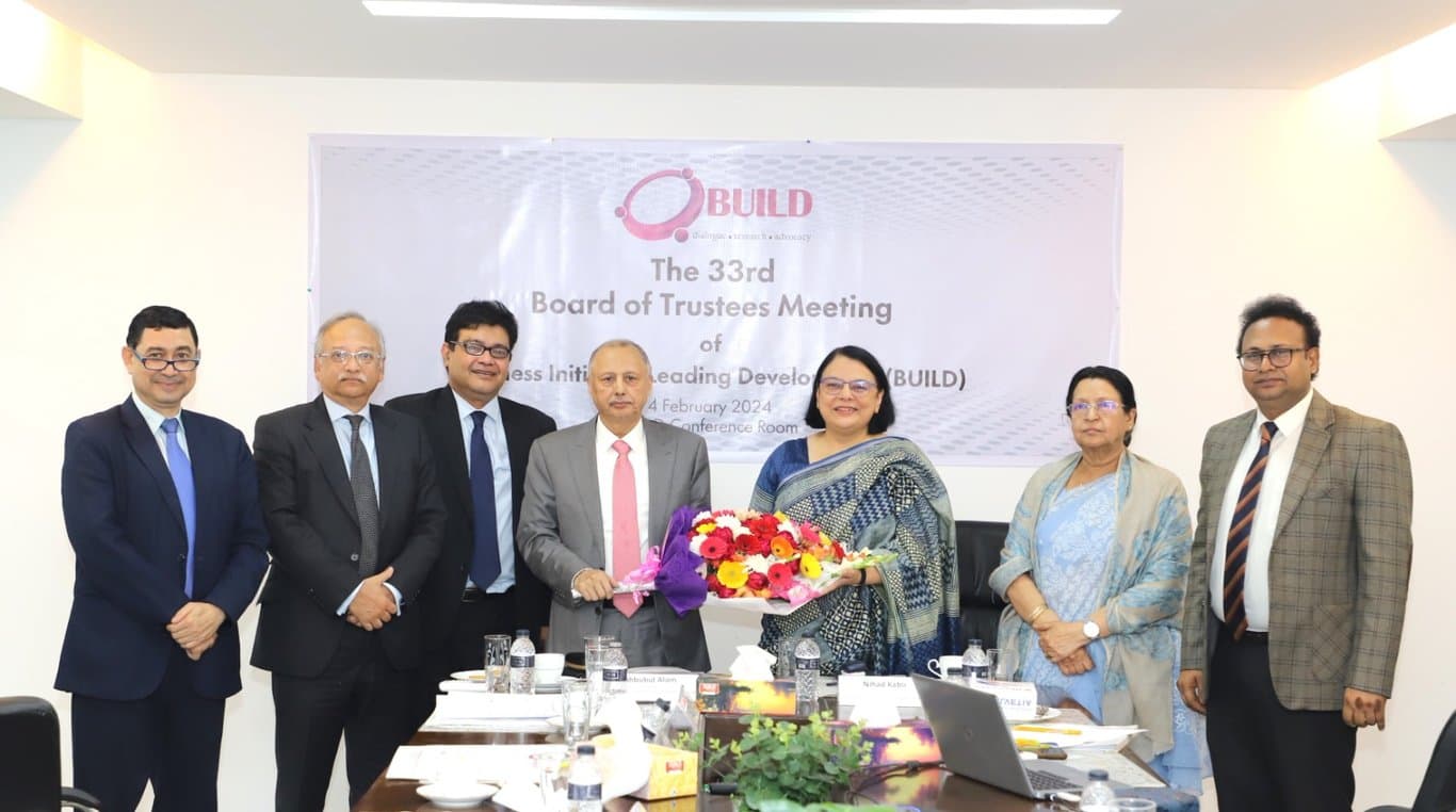 ২০২৪-২৫ মেয়াদের জন্য বিল্ডের নতুন চেয়ারপার্সন মাহবুবুল আলম