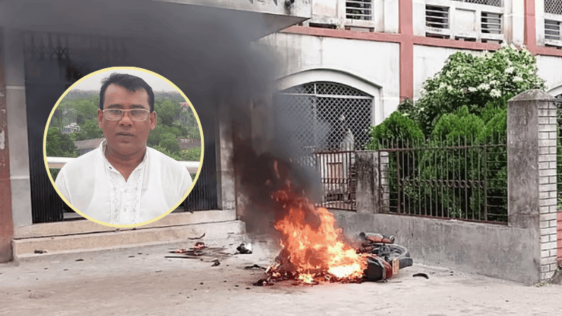 নওগাঁয় দুই বছর পর কলেজে যোগ দিতে গিয়ে হামলার শিকার অধ্যক্ষ