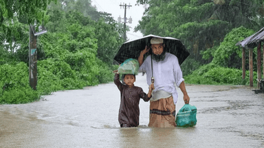 আগামী ৭২ ঘণ্টায় পাঁচ জেলায় বন্যার শঙ্কা