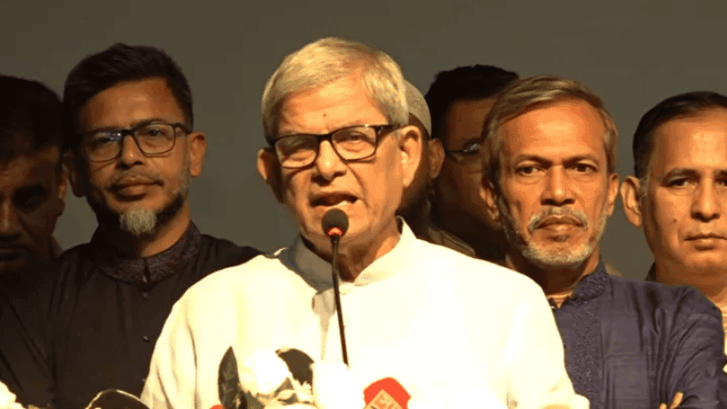 সংবিধান সংস্কার পরিষদ গঠনের প্রস্তাবকে বিএনপি কখনো সমর্থন করেনি: ফখরুল