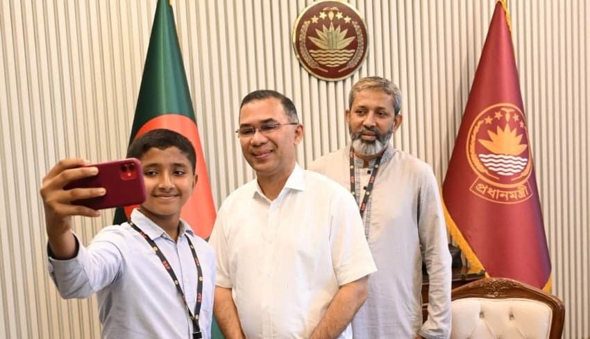 হাসিতে মন জয় করা মাইলস্টোনের সেই তাহসিনের সঙ্গে প্রধানমন্ত্রীর সাক্ষাৎ