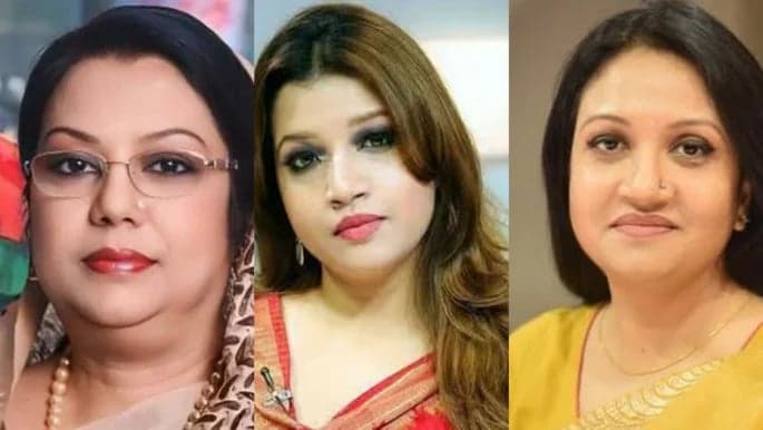 নতুন মন্ত্রিসভায় দায়িত্ব পেলেন তিন নারী