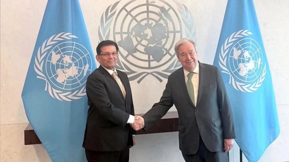 বাংলাদেশের পাশে থাকার অঙ্গীকার পুনর্ব্যক্ত করলেন আন্তোনিও গুতেরেস