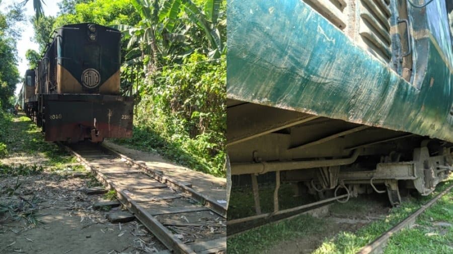 রমনা লোকাল ট্রেন উদ্ধারে আসা রিলিফ ট্রেনও লাইনচ্যুত