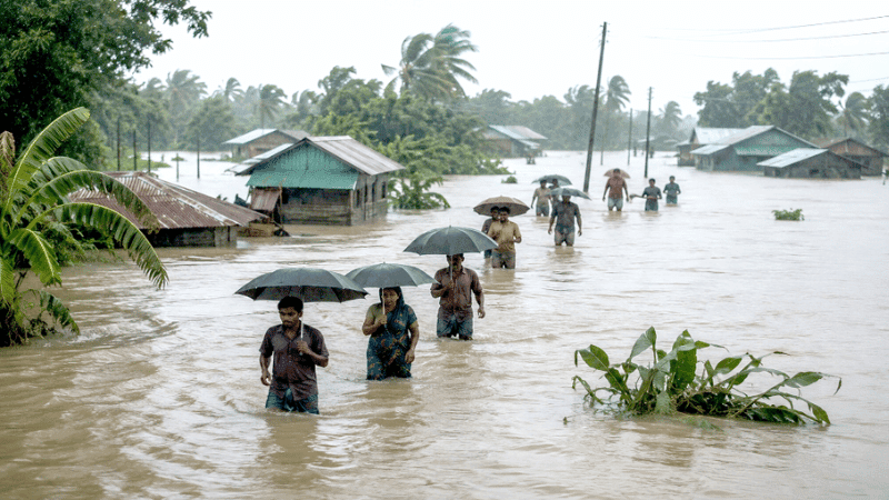 বন্যাদুর্গতদের পাশে দাঁড়াতে প্রশাসন ও বিএনপি নেতাকর্মীদের নির্দেশ প্রধানমন্ত্রীর