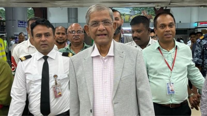 স্বাস্থ্য পরীক্ষার জন্য সিঙ্গাপুর গেলেন মির্জা ফখরুল