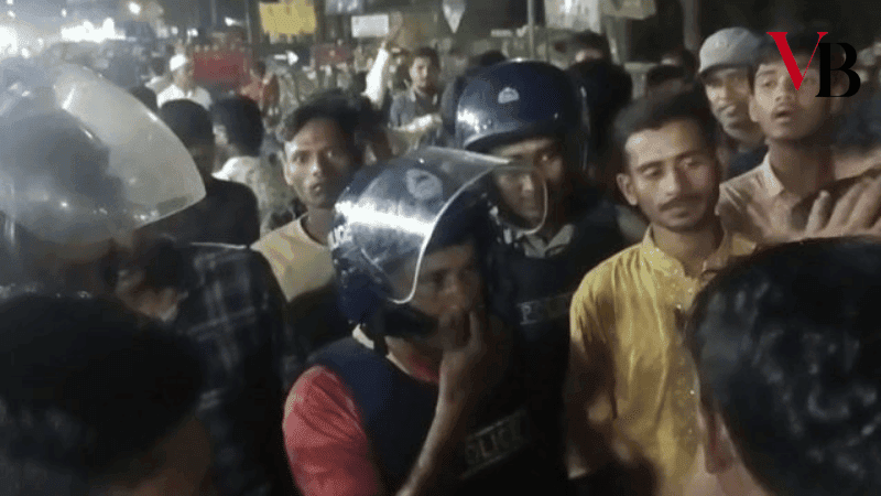 হাতিয়ায় ধর্ষণবিরোধী বিক্ষোভে বিএনপি ও এনসিপি নেতাকর্মীদের সংঘর্ষ, আহত ৫