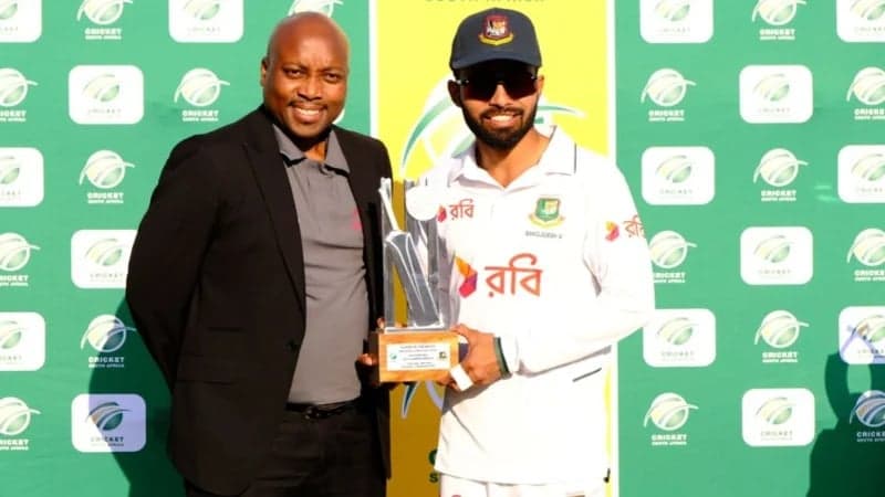 দক্ষিণ আফ্রিকায় তাওহিদ হৃদয়ের ব্যাটে নতুন ইতিহাস, এবার লক্ষ্য জাতীয় দল