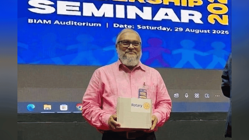 রোটারি ইন্টারন্যাশনালের ‘এভিনিউ অব সার্ভিস’ পদক পেলেন ডা. হাবিবুল্লাহ তালুকদার