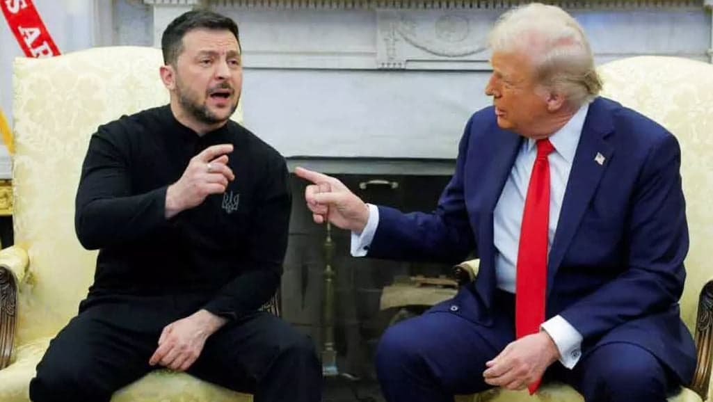 হোয়াইট হাউসে ট্রাম্পের সঙ্গে জেলেনস্কির বৈঠকে উত্তপ্ত বাক্য বিনিময়