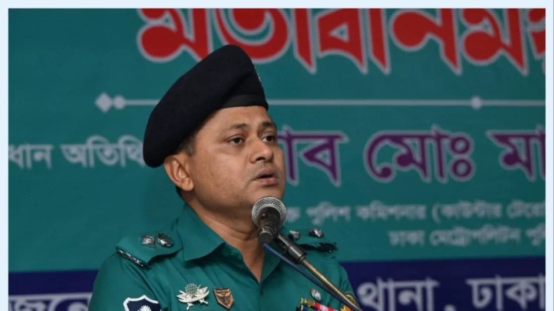 গুলশান বিভাগের নতুন ডিসি রুহুল কবির খান