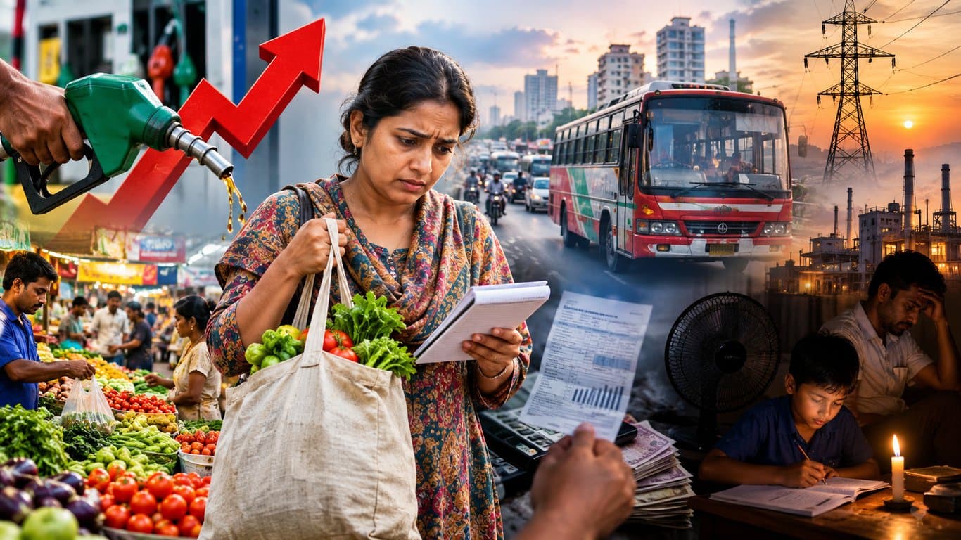 তেলের আগুনে বাজার গরম, লোডশেডিংয়ে রাত, চাপে জনজীবন বেহাল