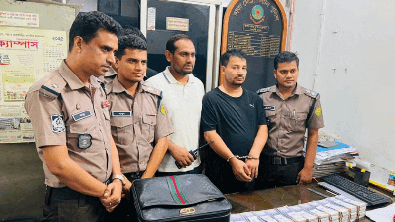 ৫৭ লাখ টাকার জাল নোটে স্বর্ণালংকার কেনার চেষ্টা, গ্রেপ্তার ১