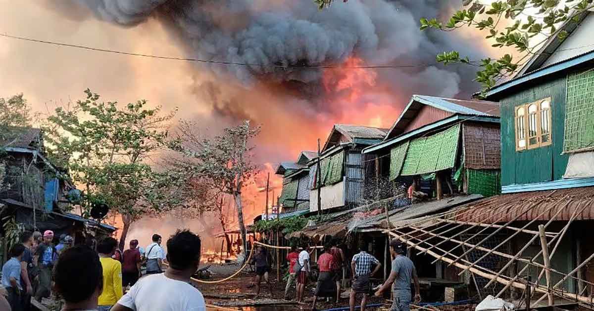 মিয়ানমারের এক উৎসবে বোমা হামলায় অন্তত ২৪ জন নিহত