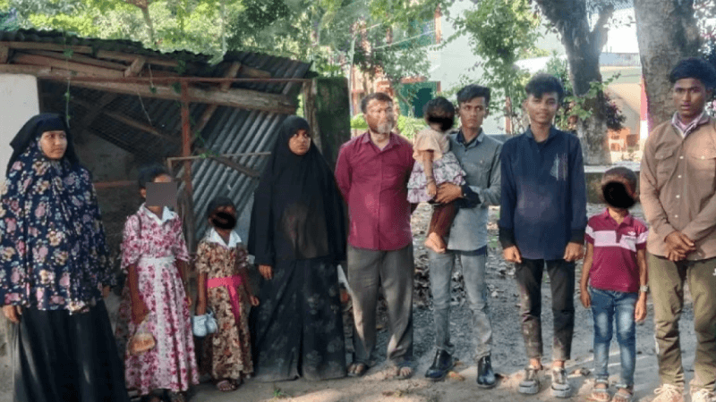 কুড়িগ্রাম সীমান্তে অনুপ্রবেশের সময় ১১ রোহিঙ্গা আটক