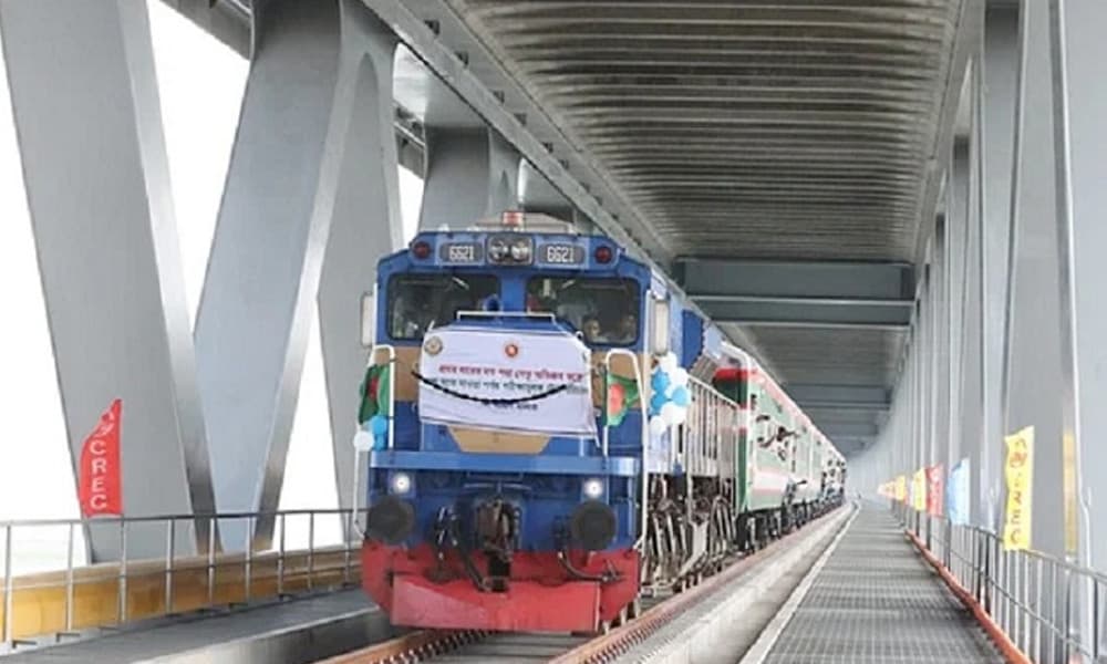 পদ্মা সেতু হয়ে ঢাকা-বেনাপোল ট্রেন চলবে ২ ডিসেম্বর থেকে