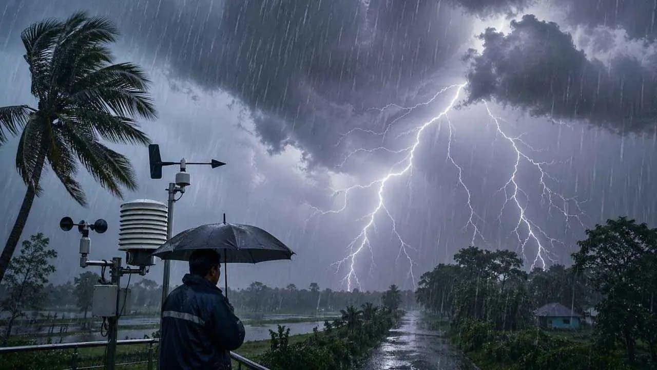 টানা চার দিন দেশের বিভিন্ন অঞ্চলে বৃষ্টি-বজ্রবৃষ্টির আভাস