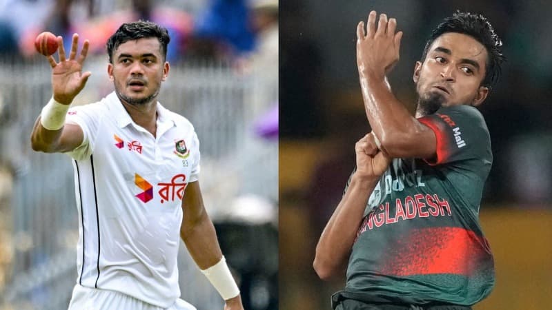 বিশ্রামে তাসকিন, ডাক পেলেন তানজিম সাকিব