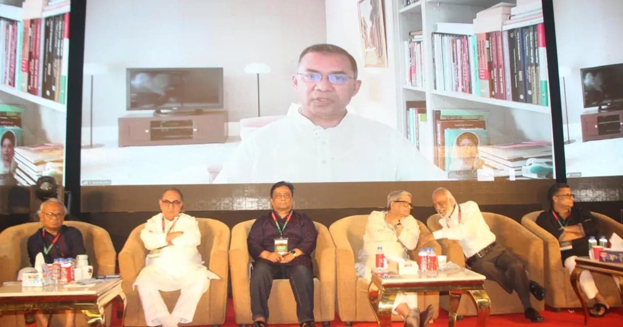 নির্বাচন বানচালের ষড়যন্ত্রের বিরুদ্ধে সবাইকে সতর্ক থাকার আহ্বান তারেকের