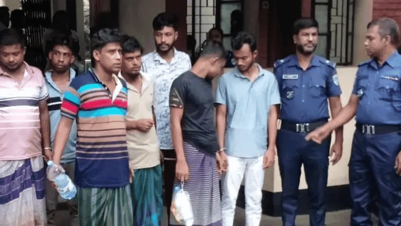 প্রেমিকের কাছ থেকে কিশোরীকে তুলে নিয়ে ধর্ষণের অভিযোগ, গ্রেপ্তার ৬